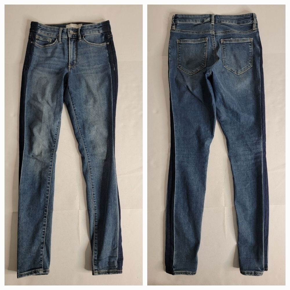 Athleta Sculpteck Jean Sz 2 High-rise Stretch Sculpting Slimming